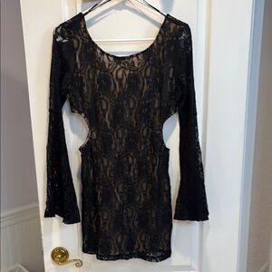 Forever 21 Black Lace Dress